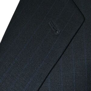Coppley Suit Ermenegildo Zegna Cloth Navy Wool 2 Pc Mens Blazer 46L pant 36x31